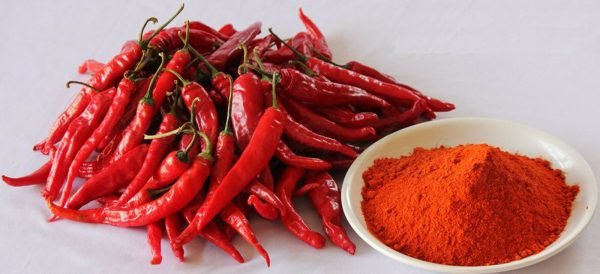 Kashmiri Chilly Whole exporter in India