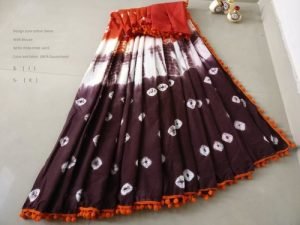 Chiffon Party Wear Dye and Tie-Saree Exporters in India