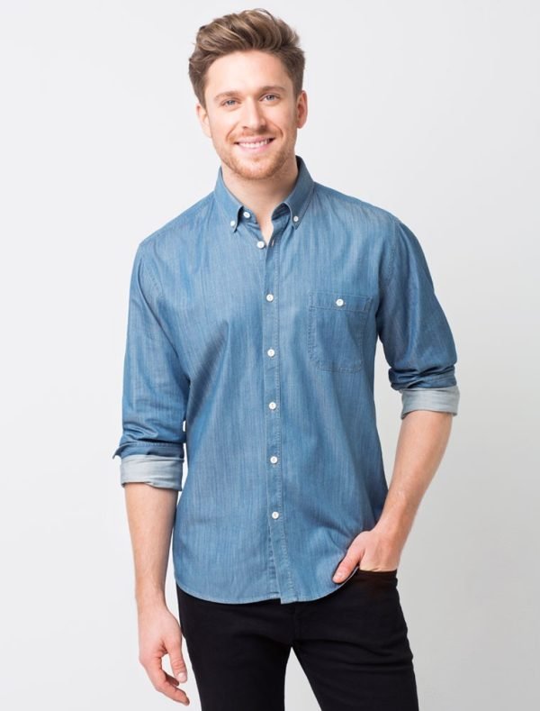Men’s Denim Shirt-Exporters in India