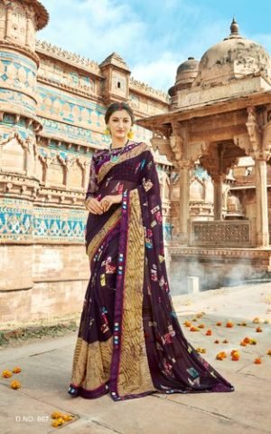 Beautiful Casual Wear Saree Exporters in India