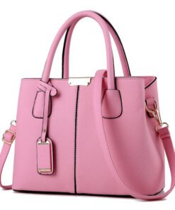 Women Solid Color Handbag PU Leather